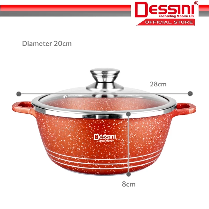 dessini italy granite cookware