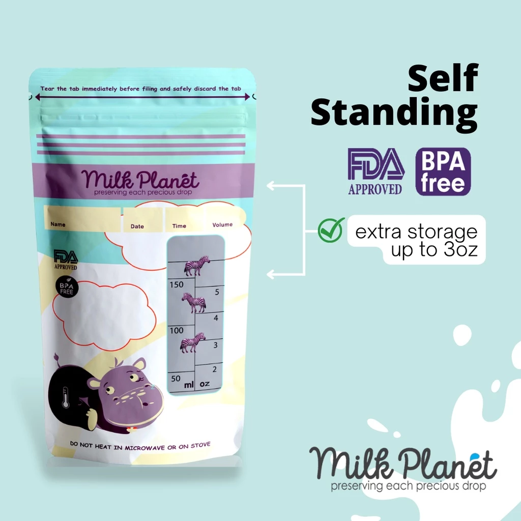 milk planet breastmilk storage bag