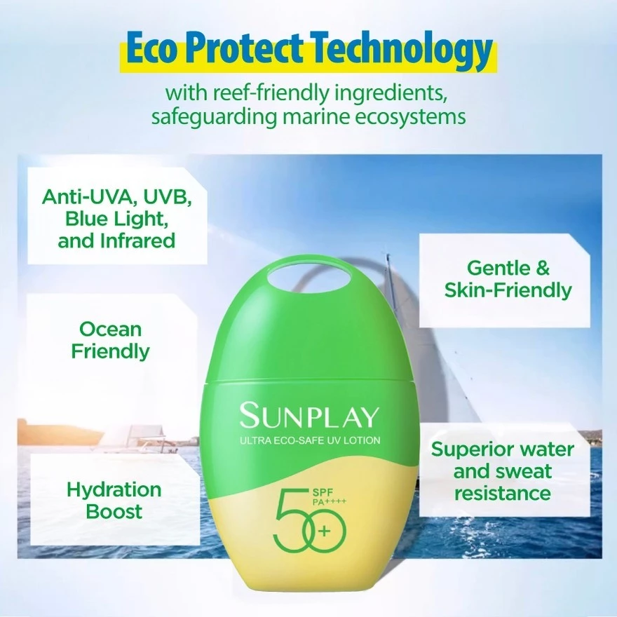 sunplay ultra eco-safe uv lotion