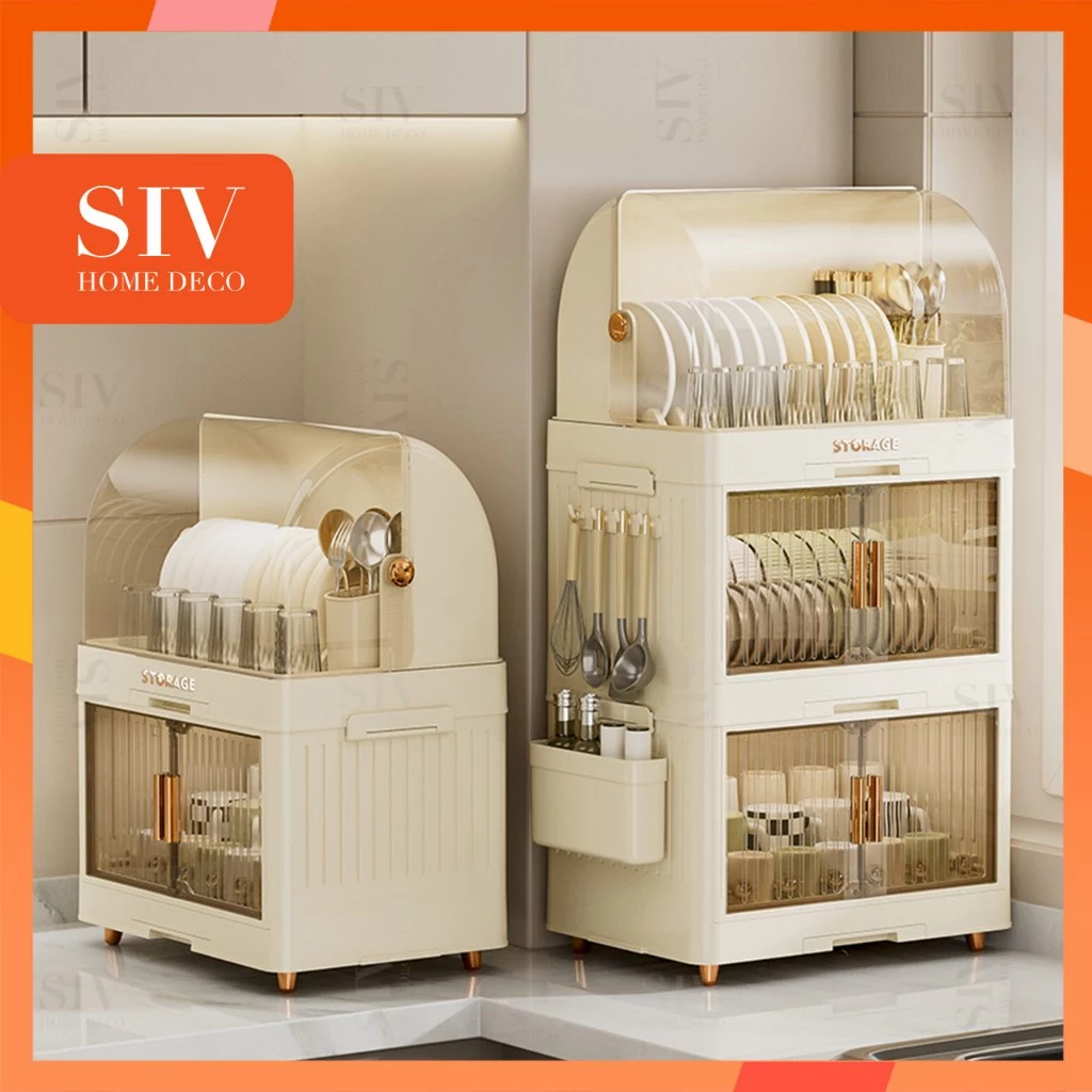 SIV foldable dish rack