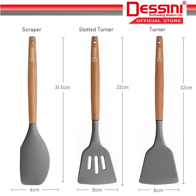 DESSINI ITALY Silicone Utensil