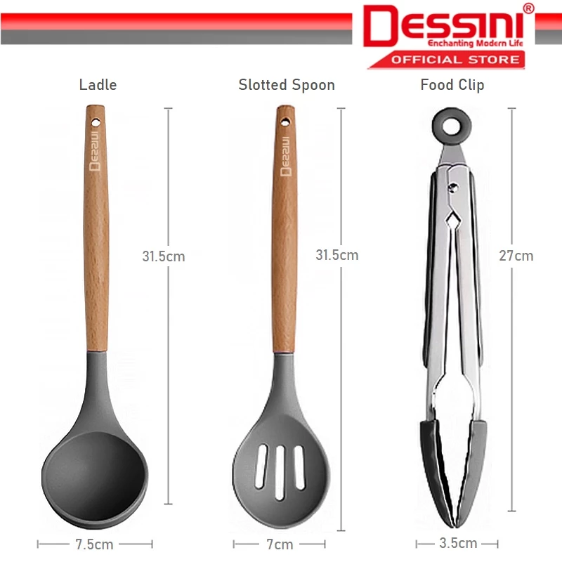 DESSINI ITALY Silicone Utensil