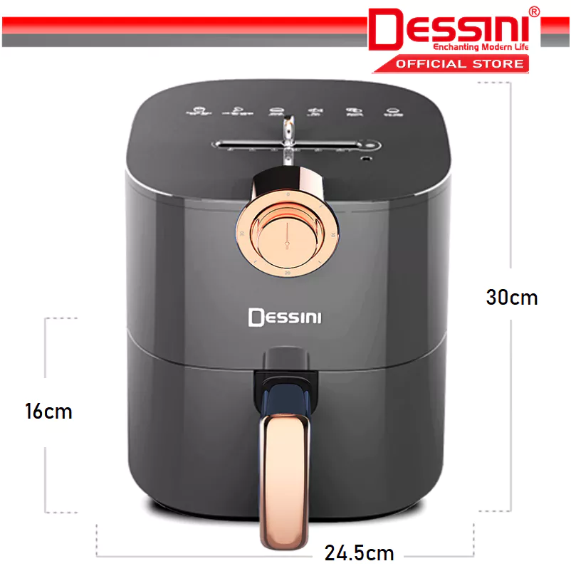 DESSINI Air Fryer 4.3L