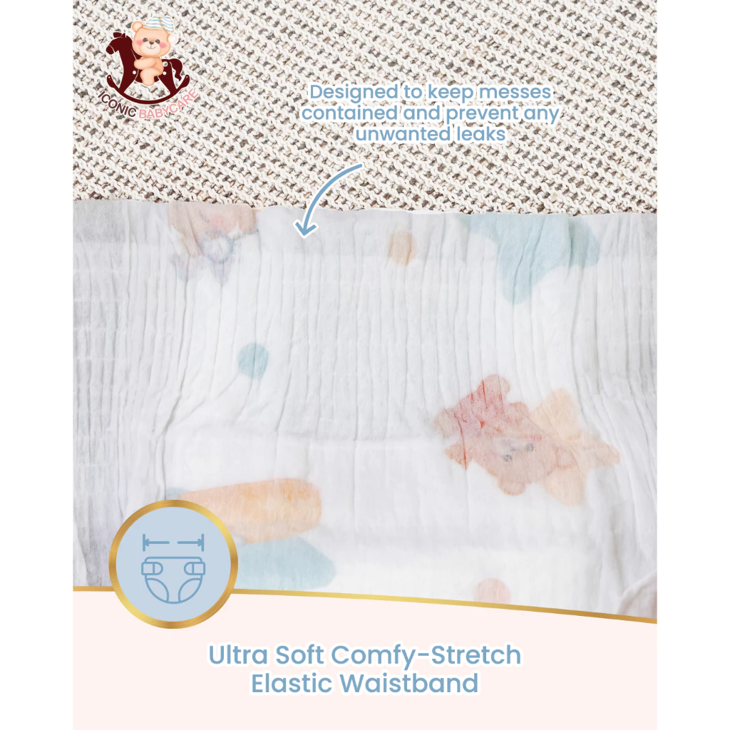 Iconic Babycare Ultrasoft Day & Night Baby Diaper Tape