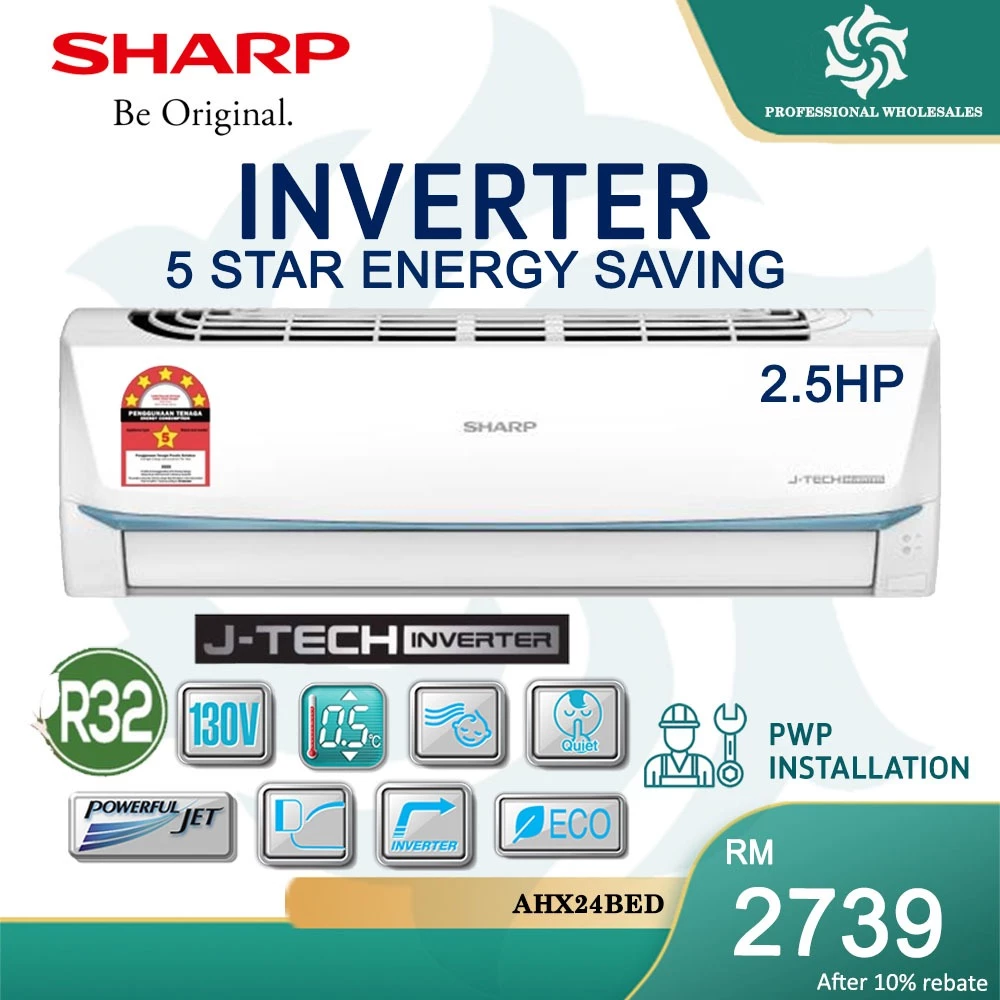 Sharp J-Tech Inverter Air Conditioner