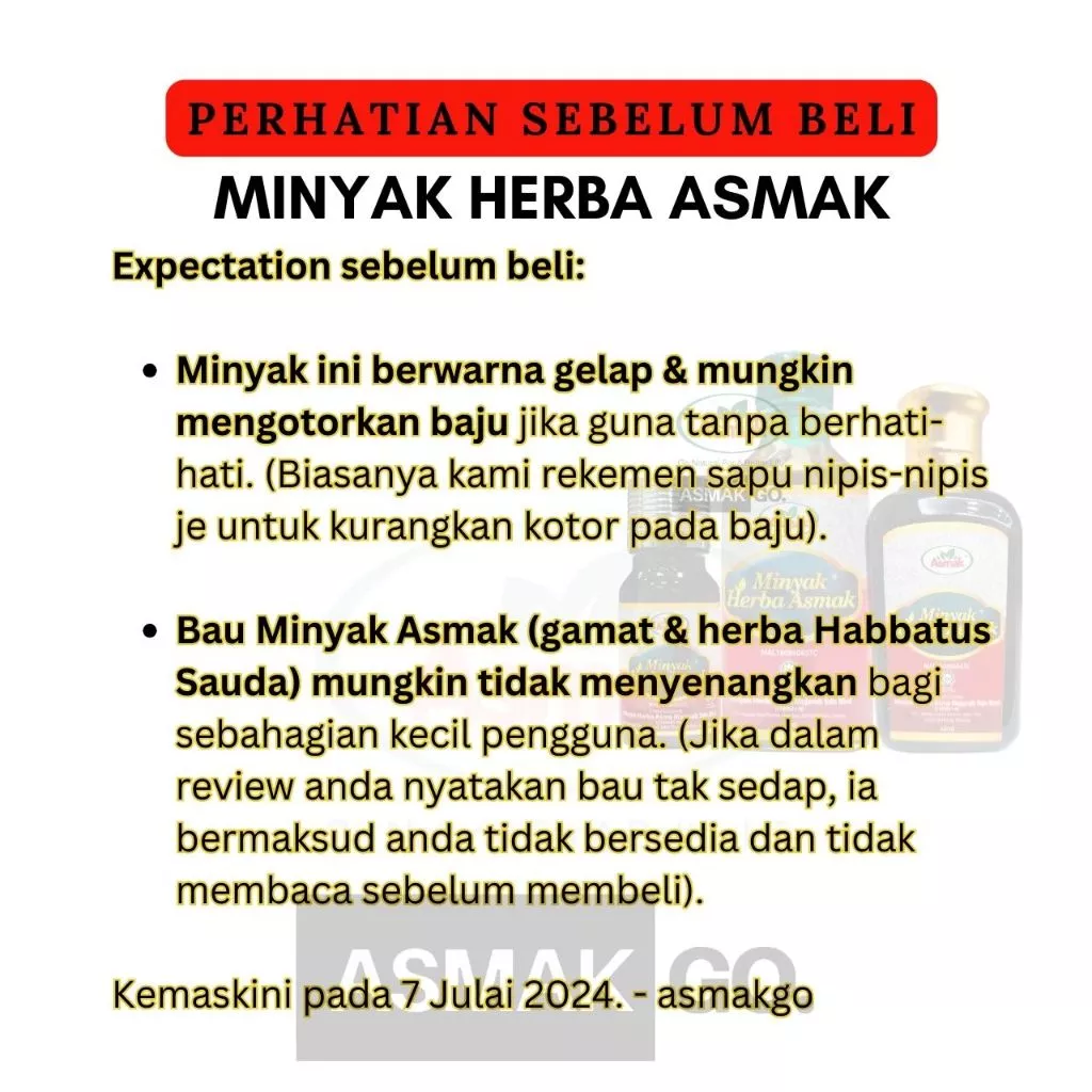 Minyak Herba Asmak