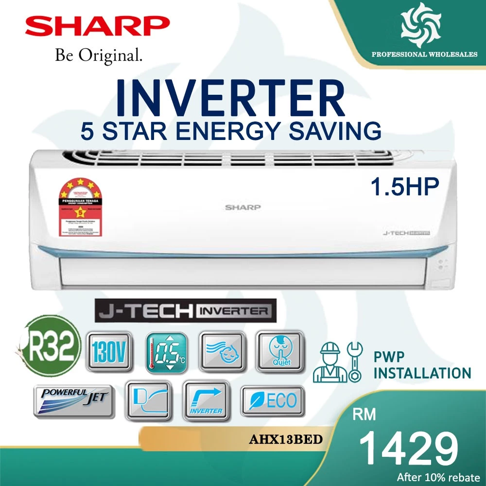 Sharp J-Tech Inverter Air Conditioner