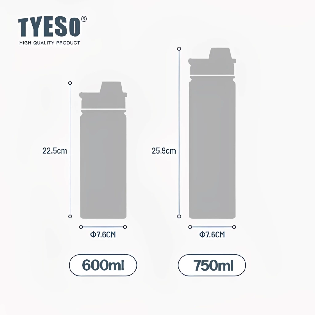 TYESO Vacuum Insulated Bottle TS-8706B