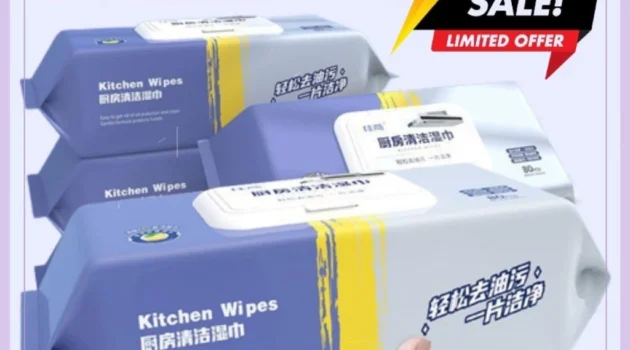 Kitchen Cleaning Wipes