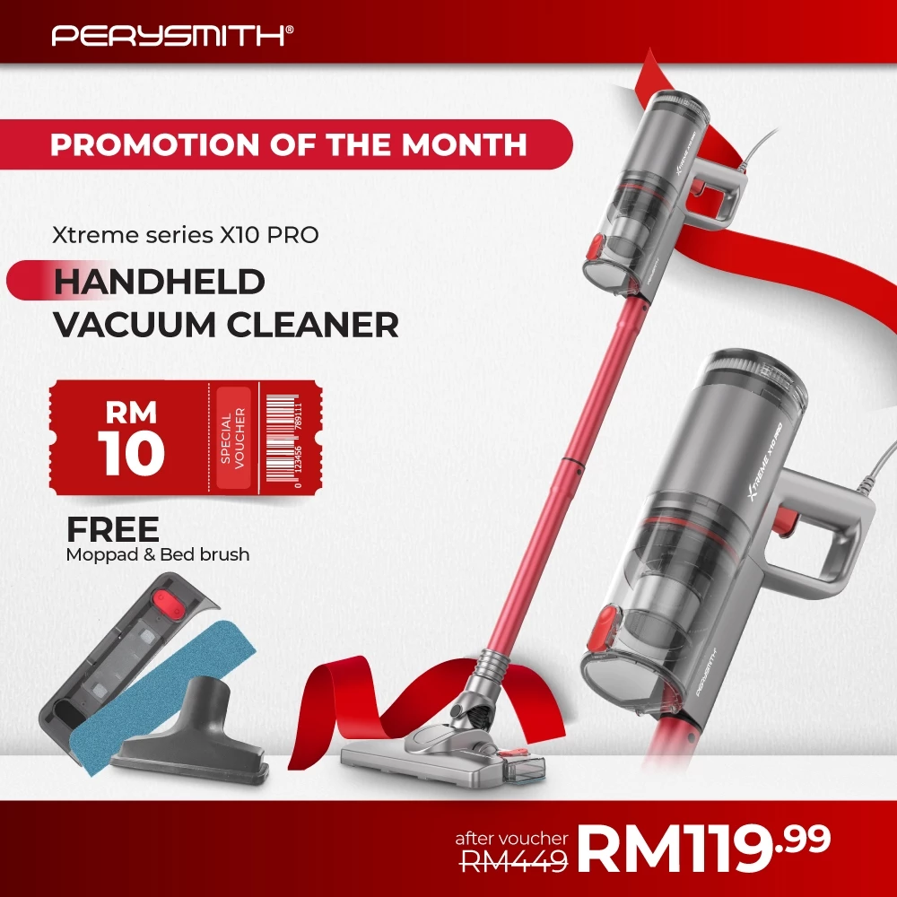 PerySmith X10 Pro Handheld Vacuum